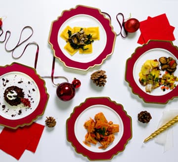 White Christmas Dinner